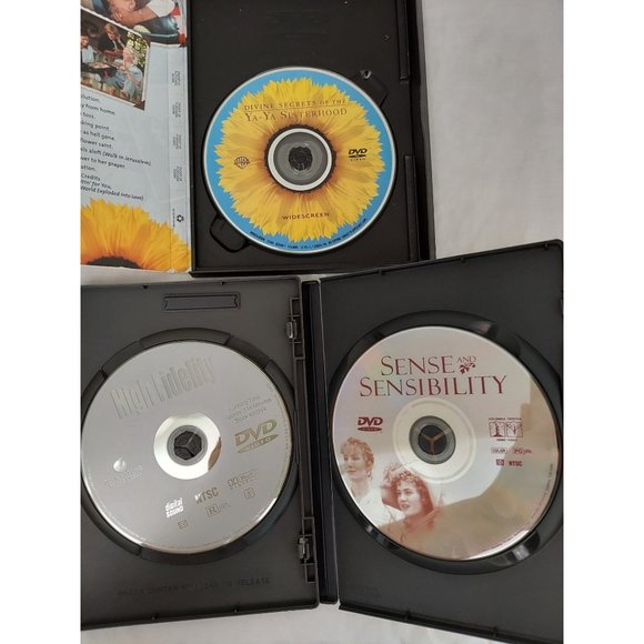 High Fidelity Divine Secrets of the Ya-Ya Sisterhood Sense & Sensibility DVD Lot - Picture 3 of 5